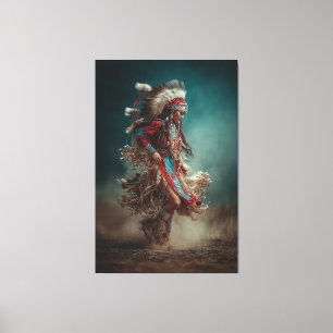 Indianischer Tänzer Leinwand