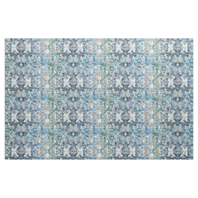 Indianisches amerikanisches Tribal Classic Blue Ta Stoff (Fat Quarter (45,7 x 55,9 cm))