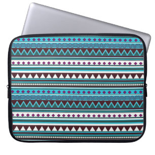 Indianisches Aztekenmuster Laptopschutzhülle