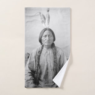 Indianisches Idol: Lakota-Führer Sitting Bull Handtuch