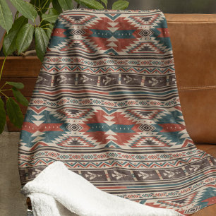 Indianisches Indianervolk Fleecedecke