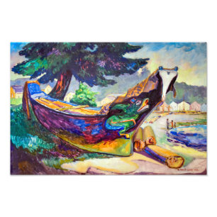 Indianisches Kriegskanu Emily Carr Fotodruck
