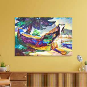 Indianisches Kriegskanu Emily Carr Leinwanddruck