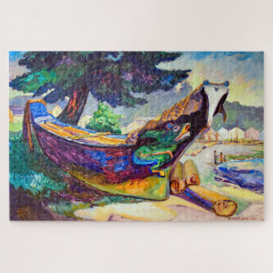 Indianisches Kriegskanu Emily Carr Puzzle