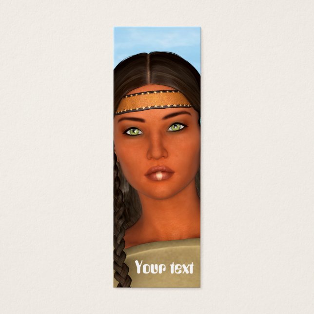 Indianisches Mädchen (Vorderseite)