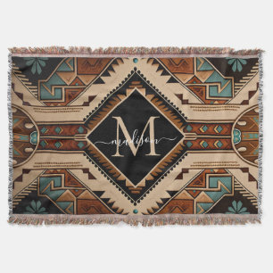 Indianisches Muster, indische Kultur, Boho-Stil Decke