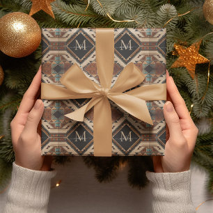 Indianisches Muster, indische Kultur, Boho-Stil Geschenkpapier