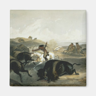 Indians Hunting the Bison, Plattform 31 from Band Magnet