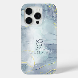 Indicolite Gold Glitzer Wasserfarbe individuell an Case-Mate iPhone Hülle