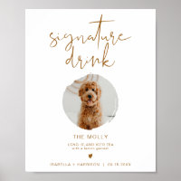 INDIE Bohemisch 1 Foto Pet Signature Drink Poster