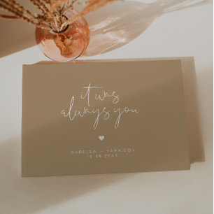 INDIE Bohemisch Earth Toned Wedding Guest Book Gästebuch