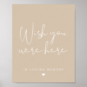 INDIE Bohemisch wünscht, dass Sie unterschreiben Poster