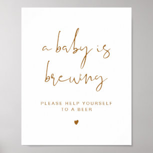 INDIE Boho A Baby brütet Bierschildkröte Poster