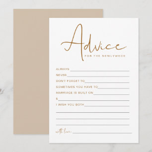 INDIE Boho Beige Neuer Rat und Wünsche Spiel Einladung