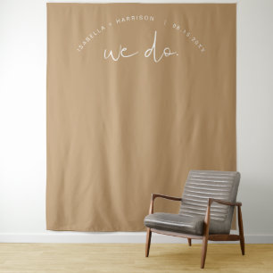 INDIE Boho Earth Toned Backdrop Tapestory Wandteppich