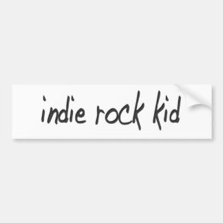 Indie Felsen-Kind Autoaufkleber