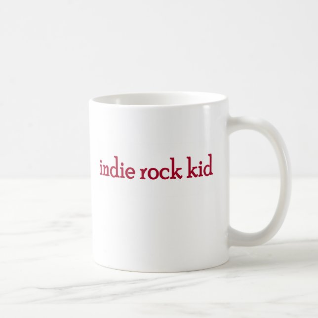 Indie Felsen-Kind Kaffeetasse (Rechts)