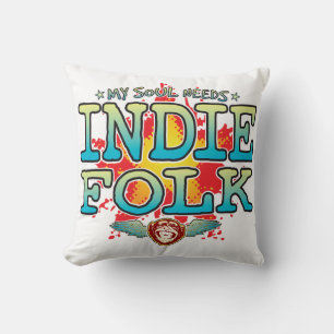 Indie Folk Soul Cushion Kissen