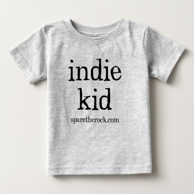Indie Kind Baby T-shirt (Vorderseite)