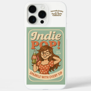 Indie Pop iPhone Case - Retro Soda Label
