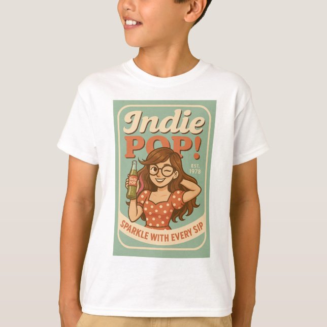 Indie Pop Kids T - Shirt (Vorderseite)