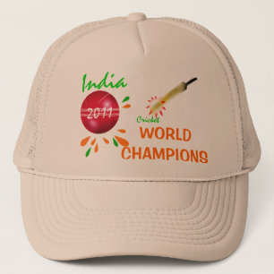 Indien 2011 Welt des Kricket-ICC verficht Hut Truckerkappe