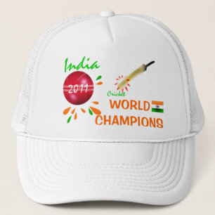 Indien 2011 Welt des Kricket-ICC verficht Hut Truckerkappe