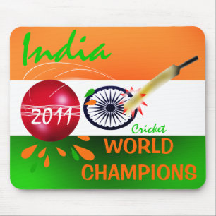 Indien 2011 Weltmeisterschaft des Kricket-ICC kaut Mousepad