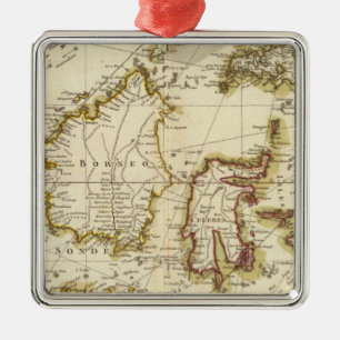 Indien 3 ornament aus metall