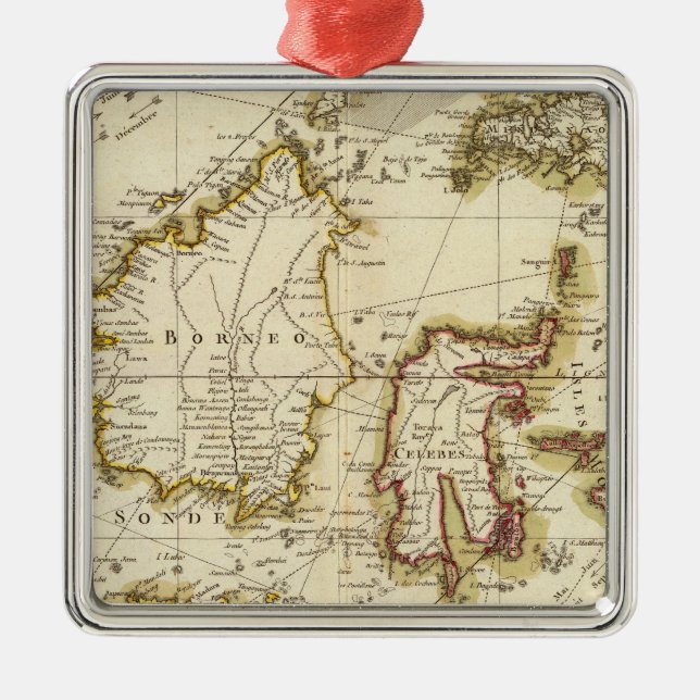 Indien 3 ornament aus metall (Vorne)