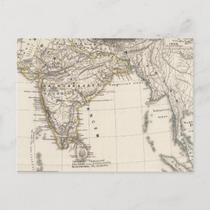 Indien 3 postkarte