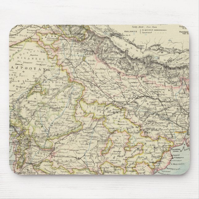 Indien 5 mousepad (Vorne)