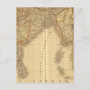 Indien 5 postkarte