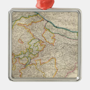 Indien 8 silbernes ornament