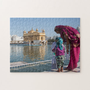 Indien Amritsar Goldener Tempel. Puzzle