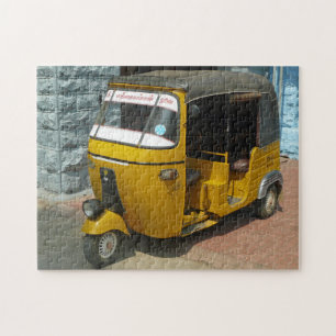 Indien Auto Rickshaw-View-Puzzle Puzzle