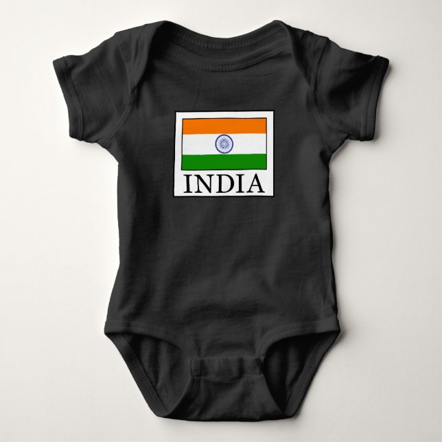 Indien Baby Strampler (Vorderseite)