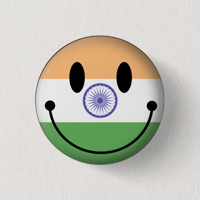 Indien Button (Vorderseite)