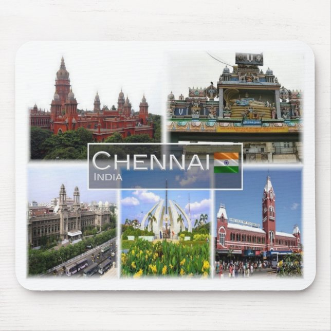 Indien - Chennai - Madras - Mousepad (Vorne)