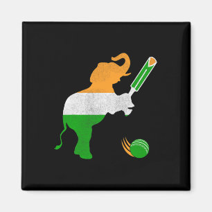 Indien Cricket 1 Magnet