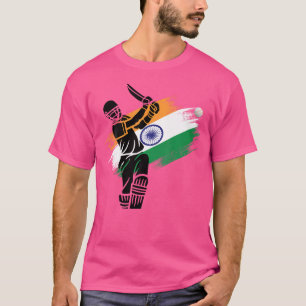 Indien Cricket 2024 Trikot Indische Cricket-Mannsc T-Shirt