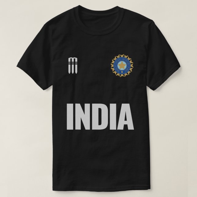 Indien Cricket National Fan Team Jersey Geschenk I T-Shirt (Design vorne)