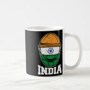 Indien Cricket T-Shirt Indische nationale Fans Jer Kaffeetasse