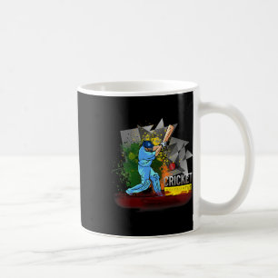 Indien Cricket T-Shirt Nationale Fans Team Trikot Kaffeetasse