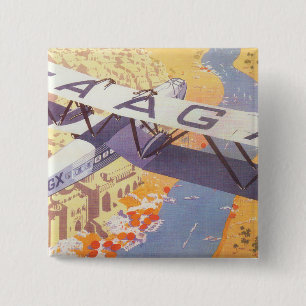 Indien durch Imperial Airways Button