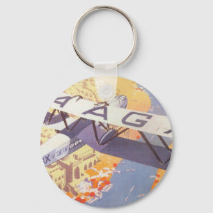 Indien durch Imperial Airways Schlüsselanhänger