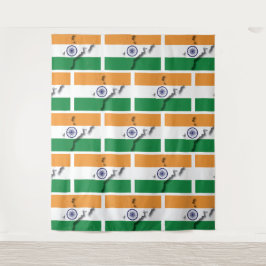INDIEN FLAG WANDTEPPICH