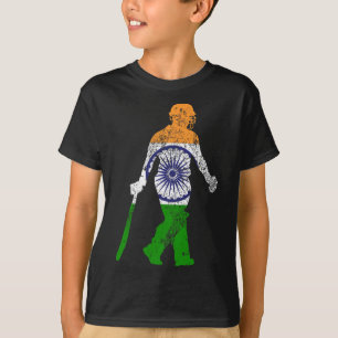 Indien-Flagge Cricket-Team Sports-Jersey passende T-Shirt