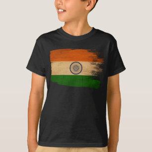 Indien-Flagge T-Shirt