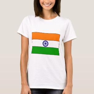 Indien-Flaggen-T - Shirts und Geschenke